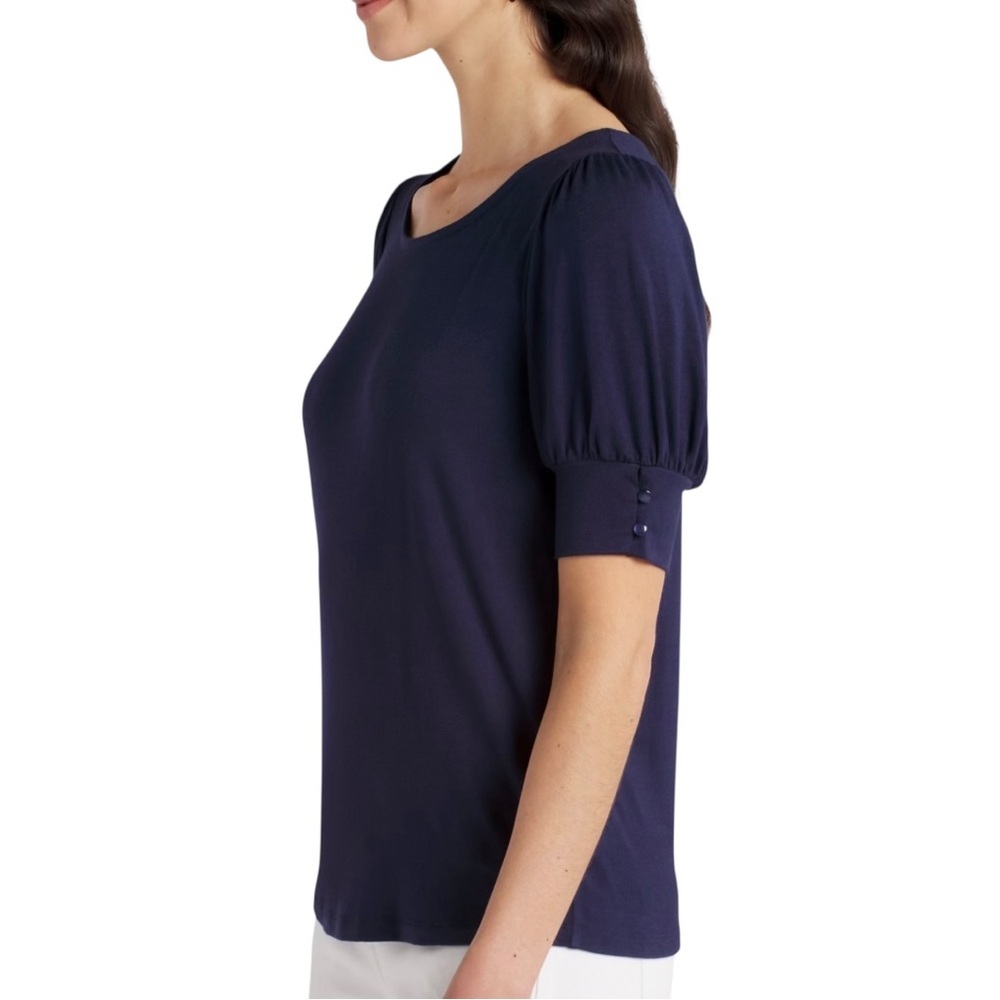 Staccato Raquelle Scoop Neck Puff Sleeve Top - Picture 3 of 16